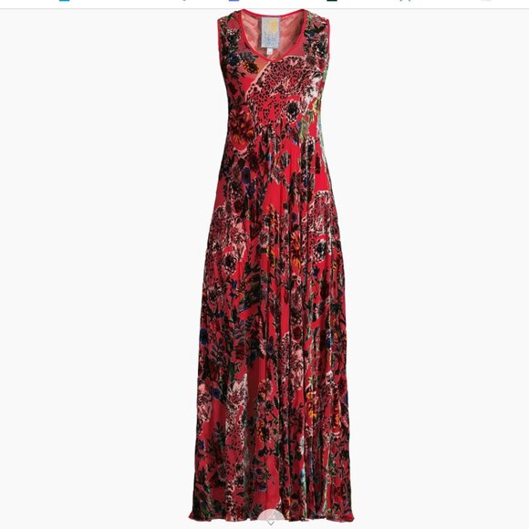 Johnny Was Bias Bobcat Forest Maxi Dress - Picture 2 of 13